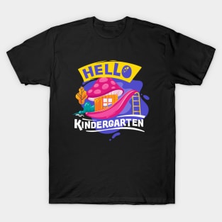 Hello Kindergarten Funny Back To School Gift T-Shirt